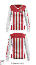Ayso Region 2 Soccer Club 89243743 Women's Long Sleeve V-neck Shirt - 2