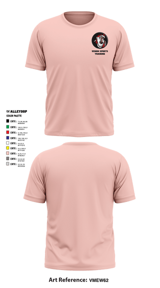 Short Sleeve Performance Shirt, Venom Sports Training, Men's Basketball, Teamtime, Team time, sublimation, custom sports apparel, team uniforms, spirit wear, spiritwear, sports uniforms, custom shirts, team store, custom team store, fundraiser sports, apparel fundraiser
