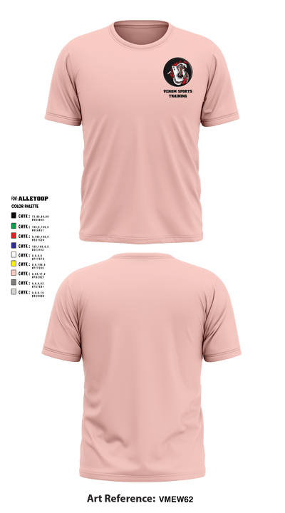 Venom Sports Training 59845358 Short Sleeve Performance Shirt - 7 (1)
