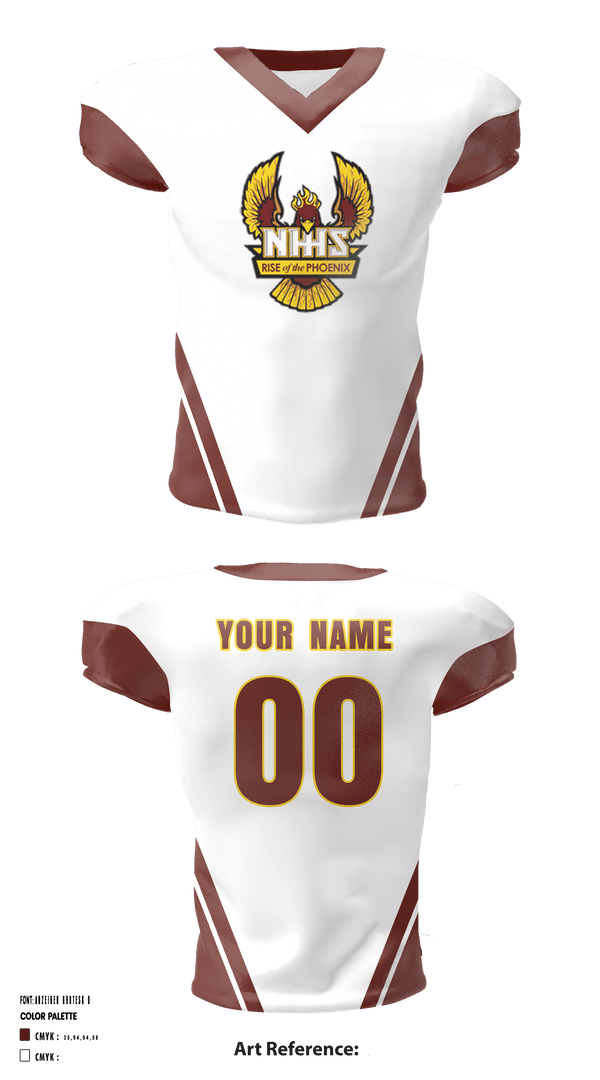 Football Jersey, New Hampstead Football, Football, Teamtime, Team time, sublimation, custom sports apparel, team uniforms, spirit wear, spiritwear, sports uniforms, custom shirts, team store, custom team store, fundraiser sports, apparel fundraiser