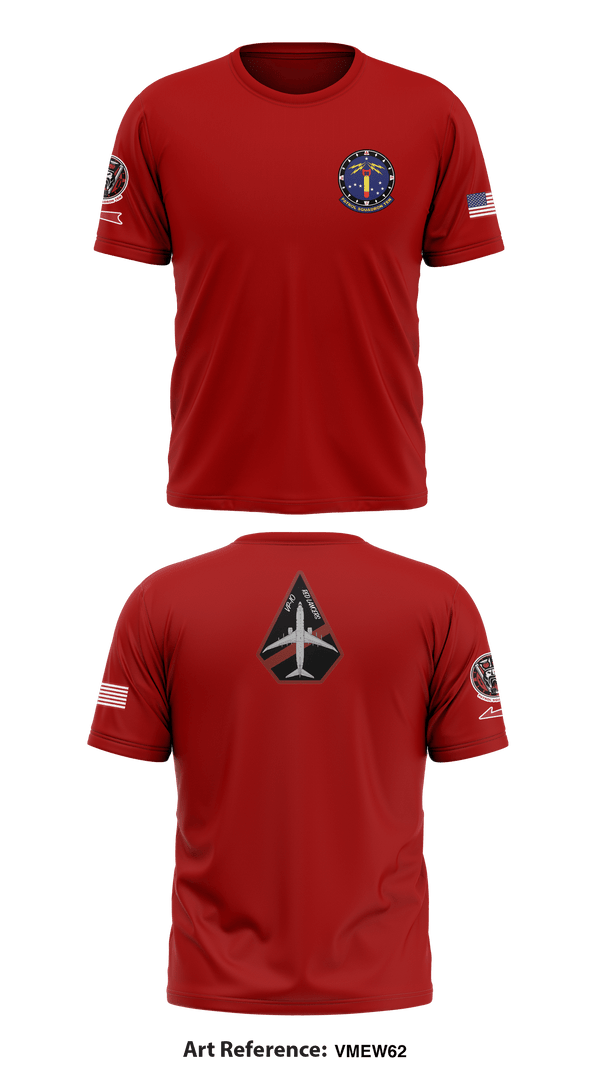 Short Sleeve Performance Shirt, VP-10 Red Lancers, Navy, Teamtime, Team time, sublimation, custom sports apparel, team uniforms, spirit wear, spiritwear, sports uniforms, custom shirts, team store, custom team store, fundraiser sports, apparel fundraiser