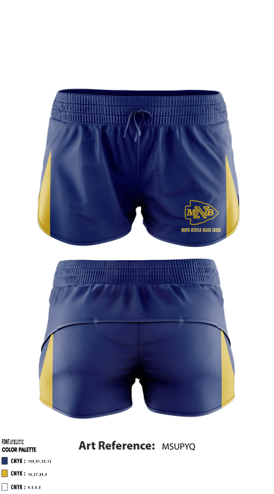North Myrtle Beach Cheer 56903655 Women's Shorts - 1