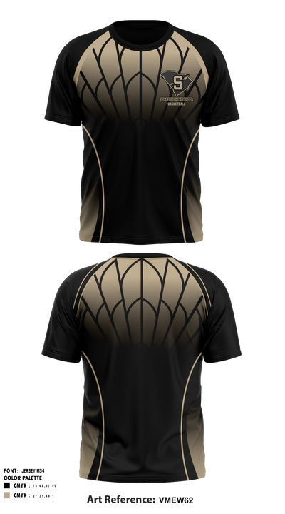 Socastee High School Basketball 12808099 Short Sleeve Shooting Shirt - 1