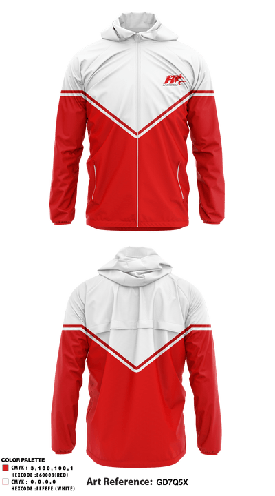 Trussville Lacrosse 62048401 Windbreaker - 1