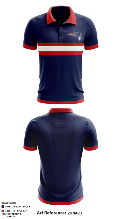 Lake Brantley High School Golf 83071924 Short Sleeve Performance Polo - 2