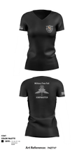 5th Special Forces Group 64398328 Women's Short Sleeve V-neck Shirt - 4