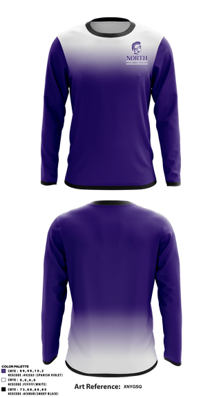 Long Sleeve Performance Shirt, Downers Grove North Trojans, Bowling, Teamtime, Team time, sublimation, custom sports apparel, team uniforms, spirit wear, spiritwear, sports uniforms, custom shirts, team store, custom team store, fundraiser sports, apparel fundraiser