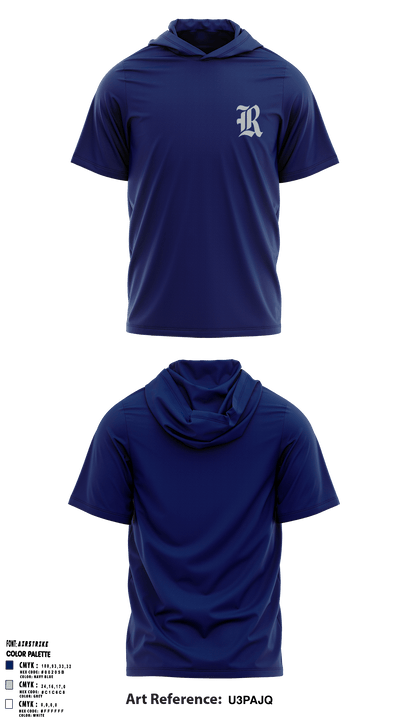 Rice Owls 39874574 Short Sleeve Hoodie - 2