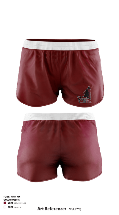 West Creek High School Soccer 78596908 Mens Soccer Shorts - 1