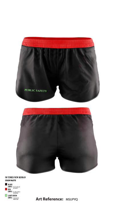 Public Safety 93950597 Women's Shorts - 1