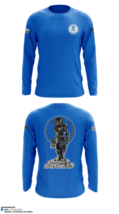 3rd Platoon 40230257 Long Sleeve Performance Shirt - 1