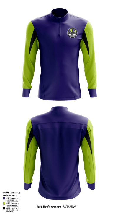 The Hoop Vibe 18099597 Quarter Zip Jacket - 1