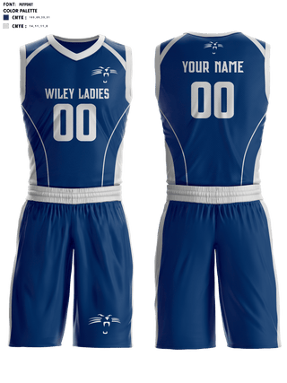 Womens Basketball Jersey, Wiley Ladies Basketball, Women's Basketball, Teamtime, Team time, sublimation, custom sports apparel, team uniforms, spirit wear, spiritwear, sports uniforms, custom shirts, team store, custom team store, fundraiser sports, apparel fundraiser