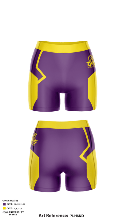 DMS Volleyball 58637394 Women's Shorts - 2