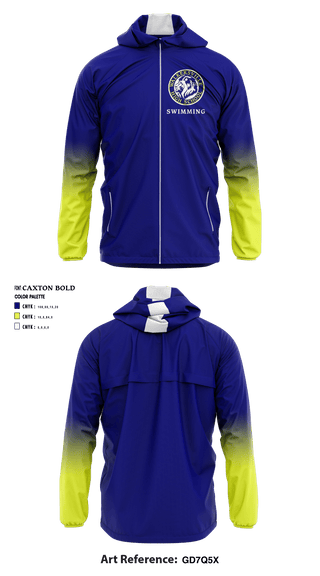 Windbreaker, Walkersville High School Swimming, School Spirit Store, Teamtime, Team time, sublimation, custom sports apparel, team uniforms, spirit wear, spiritwear, sports uniforms, custom shirts, team store, custom team store, fundraiser sports, apparel fundraiser