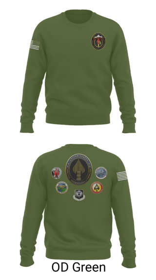Crew Neck Sweatshirt, , Army, Teamtime, Team time, sublimation, custom sports apparel, team uniforms, spirit wear, spiritwear, sports uniforms, custom shirts, team store, custom team store, fundraiser sports, apparel fundraiser