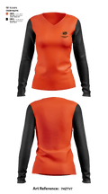Clio High School Softball 24156984 Long Sleeve Performance Shirt - 1