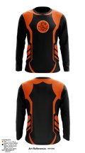 Tiger Wrestling 95214865 Long Sleeve Performance Shirt - 3
