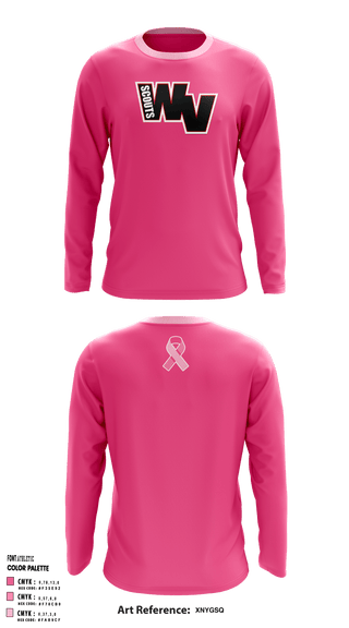 Long Sleeve Performance Shirt, West Valley Scouts, Football, Teamtime, Team time, sublimation, custom sports apparel, team uniforms, spirit wear, spiritwear, sports uniforms, custom shirts, team store, custom team store, fundraiser sports, apparel fundraiser