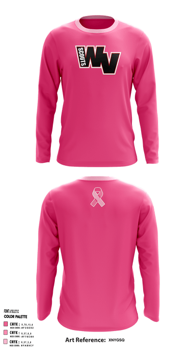 West Valley Scouts 82143538 Long Sleeve Performance Shirt - 1