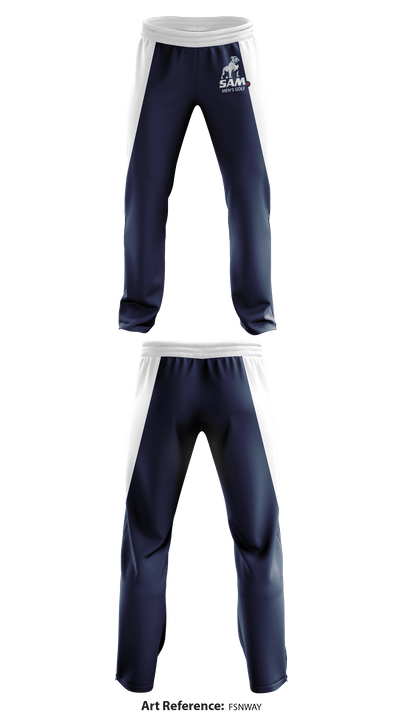 Samford University Golf 40611430 Sweatpants - 1