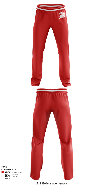 Amesbury Soccer Association 67153437 Sweatpants - 1