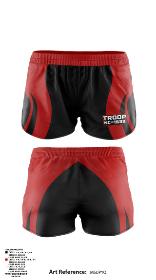 Ranger Panties, , , Teamtime, Team time, sublimation, custom sports apparel, team uniforms, spirit wear, spiritwear, sports uniforms, custom shirts, team store, custom team store, fundraiser sports, apparel fundraiser