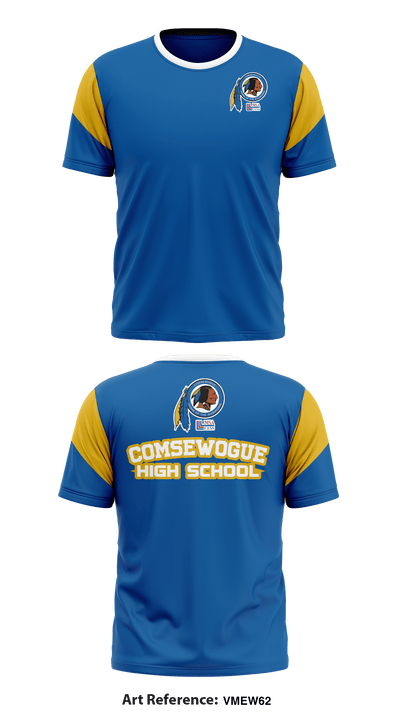 Comsewogue High School Women's Volleyball 1299089 Short Sleeve Performance Shirt - 1