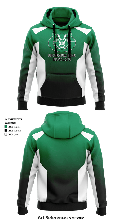 Greeneville Bowling 12785046 Hoodie - 2