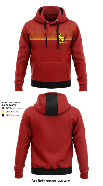 Hampton Cove Middle School 33906534 Hoodie - 2