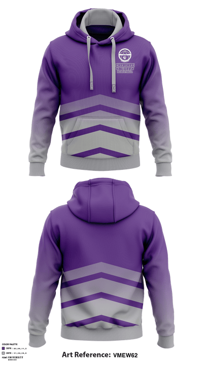Cherokee Bluff High School Basketball 34197099 Hoodie - 1