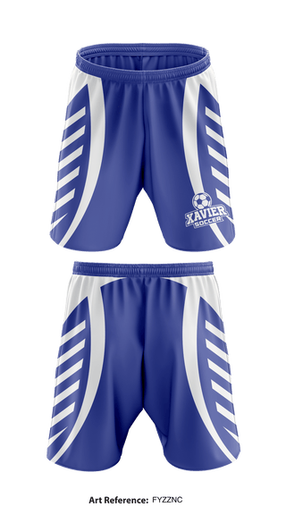 Athletic Shorts With Pockets, Xavier High School Soccer, Men's Soccer, Teamtime, Team time, sublimation, custom sports apparel, team uniforms, spirit wear, spiritwear, sports uniforms, custom shirts, team store, custom team store, fundraiser sports, apparel fundraiser