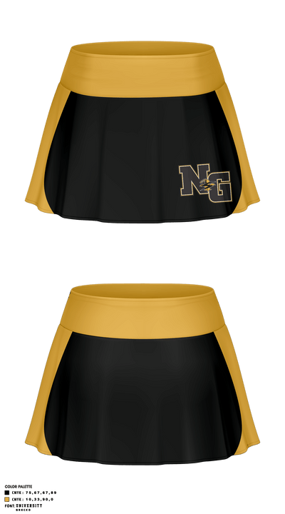 Neumann-Goretti High School Cheer 31013050 Skort - 1
