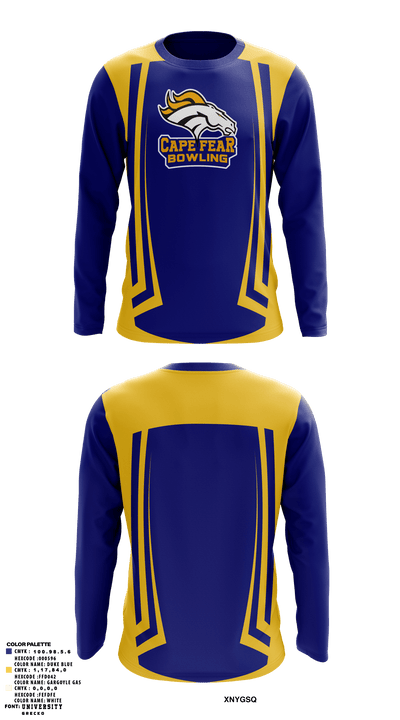 Cape Fear 30259497 Long Sleeve Performance Shirt - 1