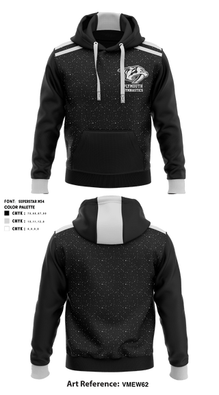 Hoodie, Plymouth Gymnastics, School Spirit Store, Teamtime, Team time, sublimation, custom sports apparel, team uniforms, spirit wear, spiritwear, sports uniforms, custom shirts, team store, custom team store, fundraiser sports, apparel fundraiser
