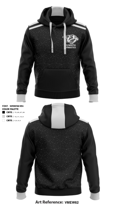 Plymouth Gymnastics 52029102 Hoodie - 1