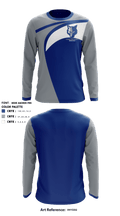 Kyle Lehman High School Water Polo 62684356 Long Sleeve Performance Shirt - 2