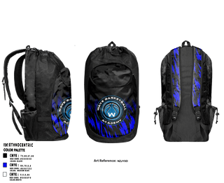 Gear Bag, WAVE Basketball Academy, Men's Basketball, Teamtime, Team time, sublimation, custom sports apparel, team uniforms, spirit wear, spiritwear, sports uniforms, custom shirts, team store, custom team store, fundraiser sports, apparel fundraiser