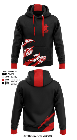 Hoodie, North Central Panthers Volleyball, Women's Volleyball, Teamtime, Team time, sublimation, custom sports apparel, team uniforms, spirit wear, spiritwear, sports uniforms, custom shirts, team store, custom team store, fundraiser sports, apparel fundraiser