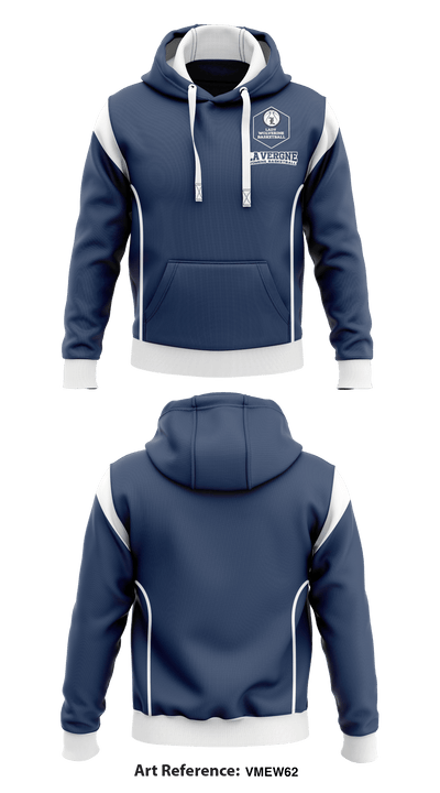 La Vergne High School Basketball 45718116 Hoodie - 1