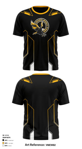 Short Sleeve Performance Shirt, Chesnee Middle School Football, Football, Teamtime, Team time, sublimation, custom sports apparel, team uniforms, spirit wear, spiritwear, sports uniforms, custom shirts, team store, custom team store, fundraiser sports, apparel fundraiser