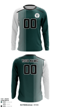 Pioneer Valley High School Men's Volleyball 5540258 Long Sleeve Performance Shirt - 3
