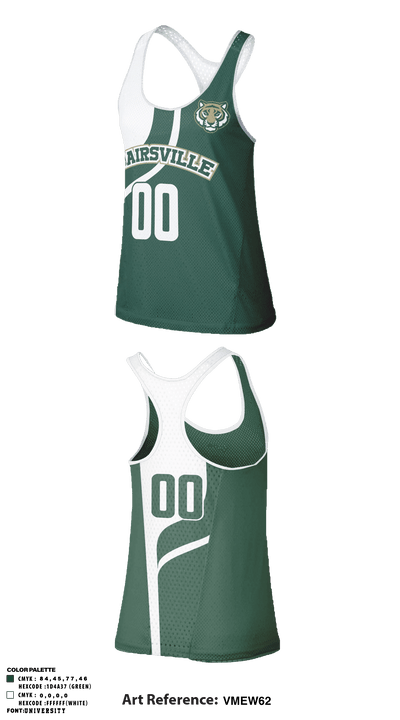 Adairsville High School Track 94734247 Women's Track Singlet - 1