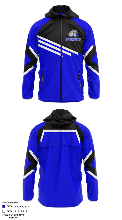 DeSoto County High School Cross Country 14641435 Windbreaker - 1