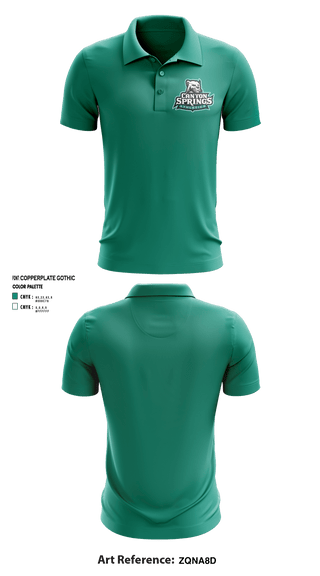 Short Sleeve Performance Polo, Canyon Springs High School Esports, Spirit Store, Teamtime, Team time, sublimation, custom sports apparel, team uniforms, spirit wear, spiritwear, sports uniforms, custom shirts, team store, custom team store, fundraiser sports, apparel fundraiser