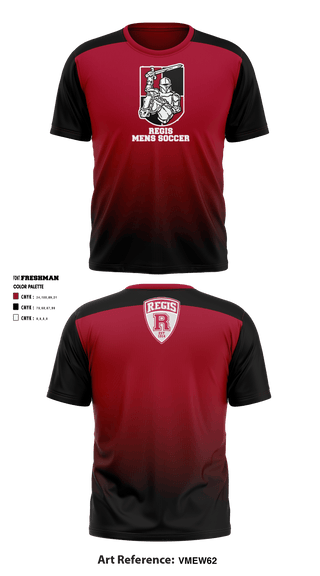 Short Sleeve Performance Shirt, Regis High School Soccer, Men's Soccer, Teamtime, Team time, sublimation, custom sports apparel, team uniforms, spirit wear, spiritwear, sports uniforms, custom shirts, team store, custom team store, fundraiser sports, apparel fundraiser
