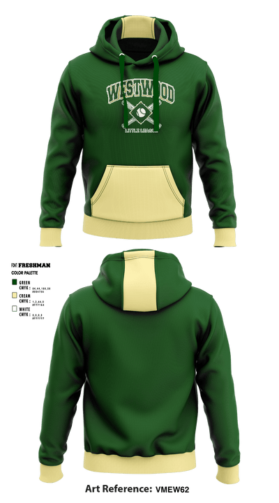 Westwood Little League 75796553 Hoodie - 1