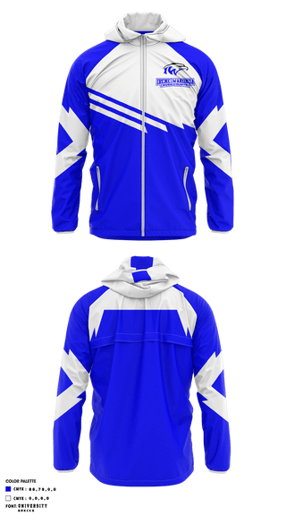 Windbreaker, Irene-Wakonda High School Cross Country, Cross Country, Teamtime, Team time, sublimation, custom sports apparel, team uniforms, spirit wear, spiritwear, sports uniforms, custom shirts, team store, custom team store, fundraiser sports, apparel fundraiser