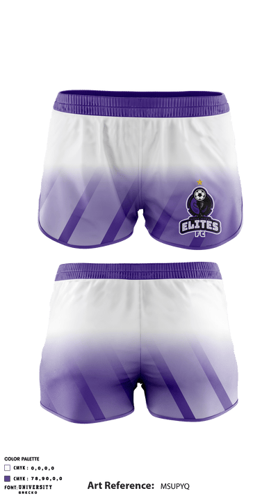 Mile High Elites FC 3524379 Womens Soccer Shorts - 7