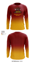 Crescent Valley High School Football 19208274 Long Sleeve Performance Shirt - 1